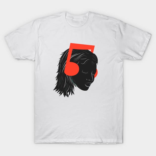 Head note T-Shirt by Piercek25